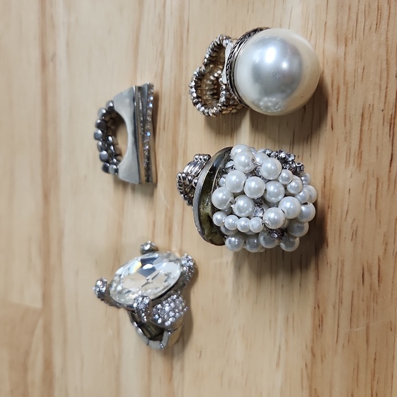 noname Jewelry - Fashion Rings x 4 Sretchy